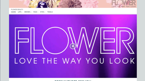 Amazon Flower Beauty Brand Shop
